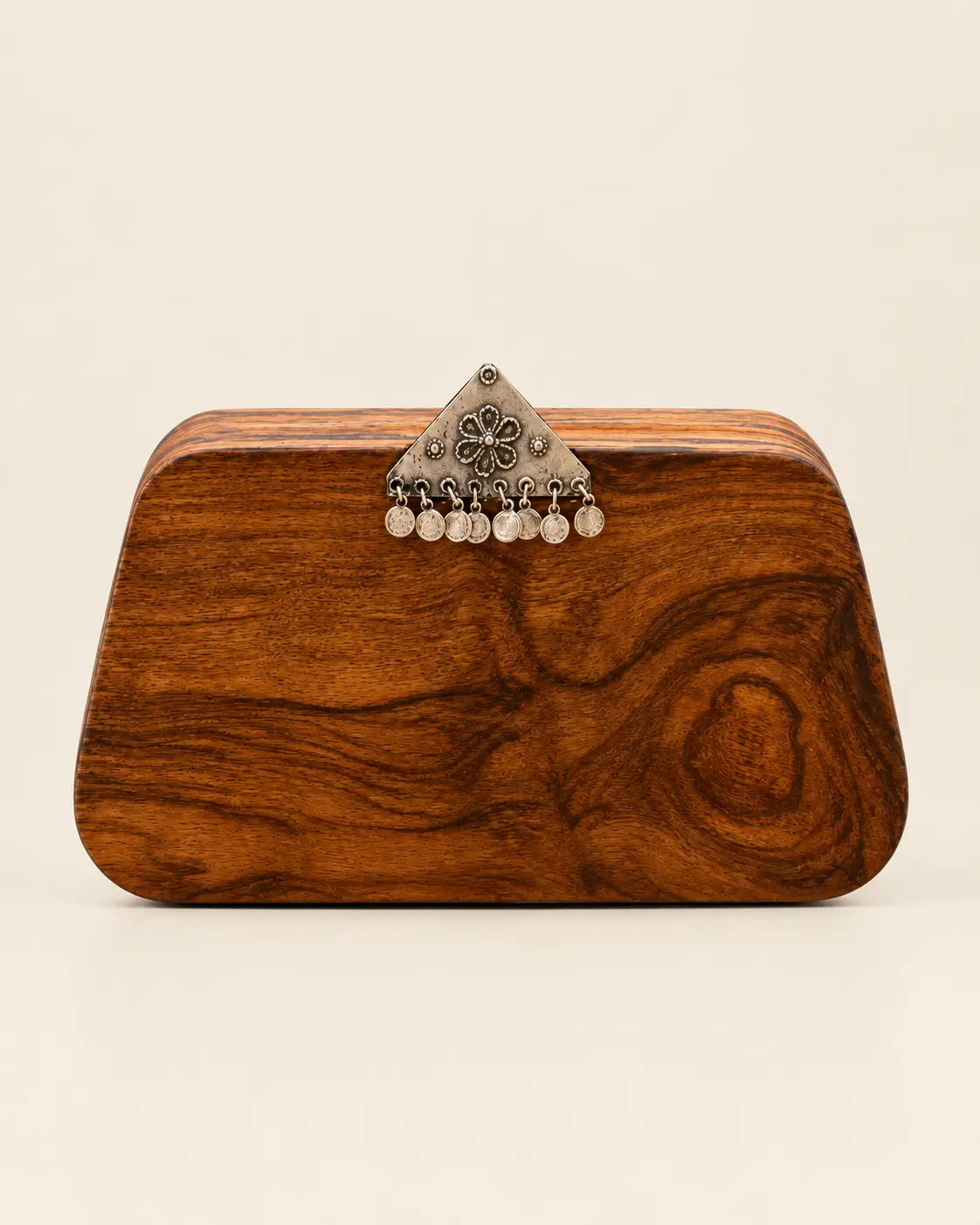 Kord-Trove-Handbag Kord Trove Handbag Wooden Brown